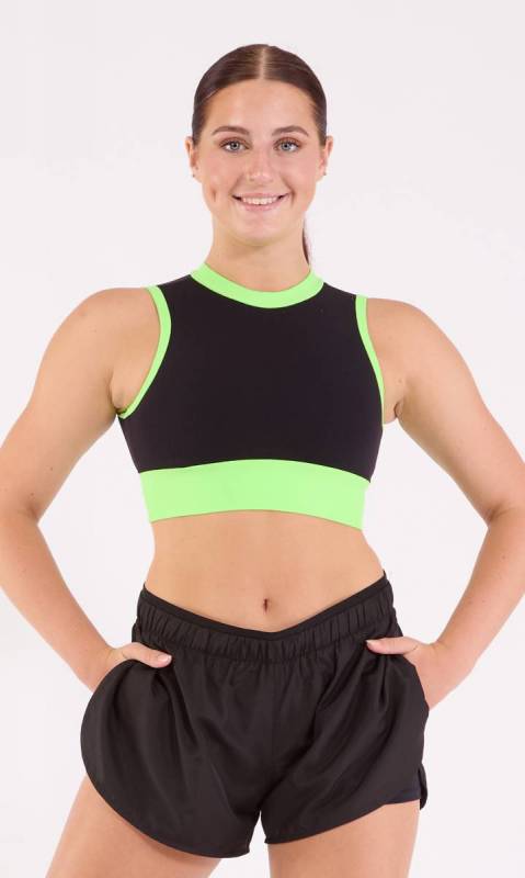 ALPHA CROP Dance Costume