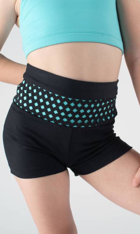 ELASTIC CONTRAST SHORTS Dance Studio Uniform