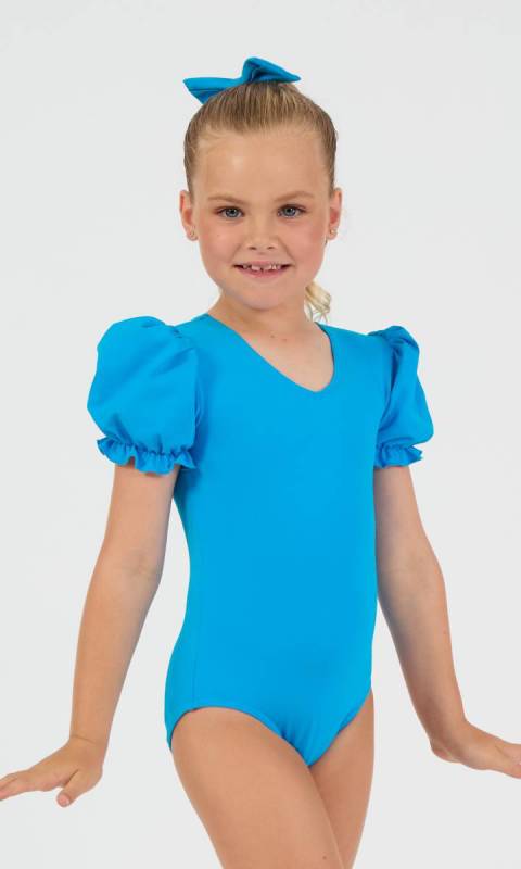 PUFF SLEEVE LEOTARD  Dance Studio Uniform