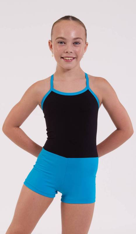 Black + Electric Blue