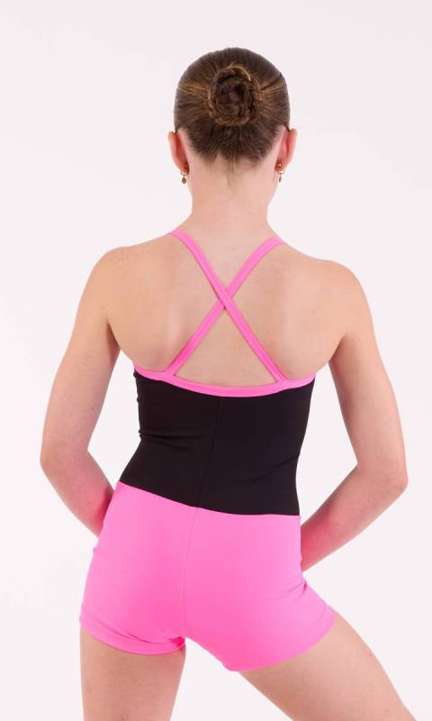 Black + Shocking Pink