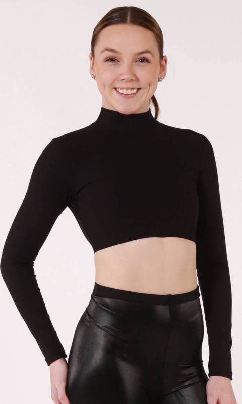 EMPOWER LONG SLEEVE CROP  Dance Studio Uniform