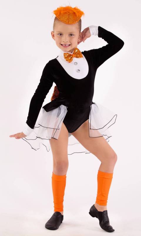 PENGUIN PARADE + Hat + Spats Dance Costume