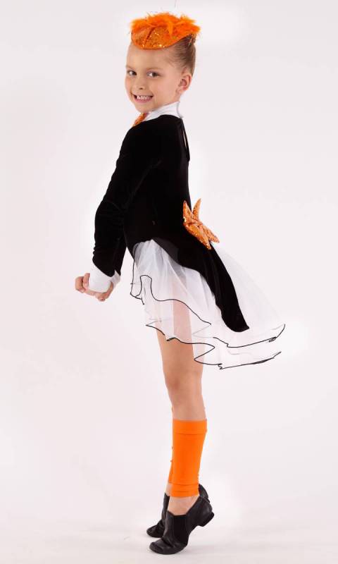 Black + White + Orange