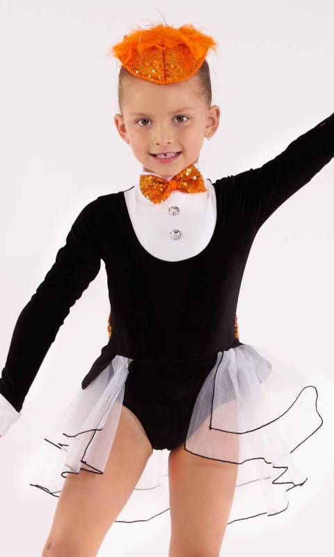 Black + White + Orange