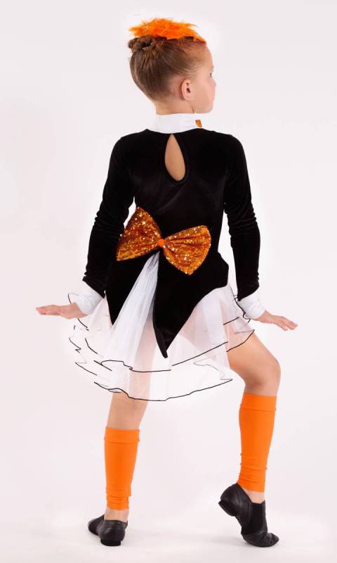 Black + White + Orange