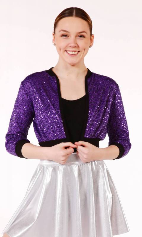 MADONNA - sequin crop jacket Dance Costume