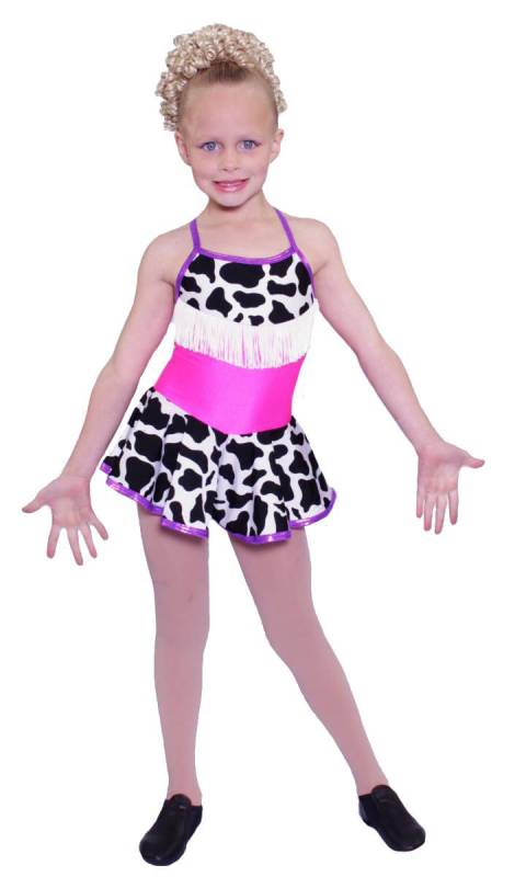 TOY STORY with fringe armbands and scrunch Dance Costume