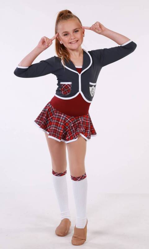 SCHOOLIES with Jacket Dance Costume