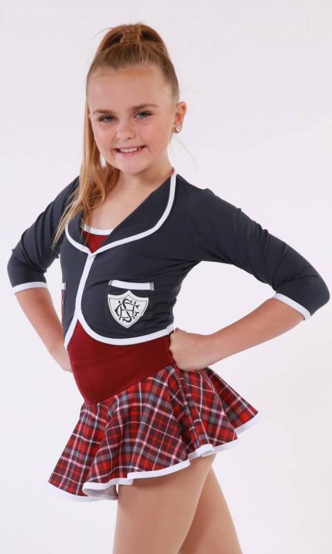 Burgundy, Tartan and Grey