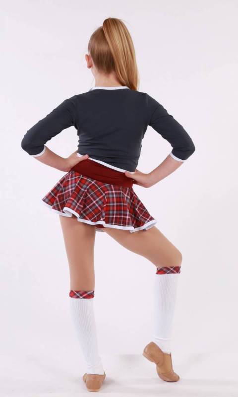 Burgundy, Tartan and Grey