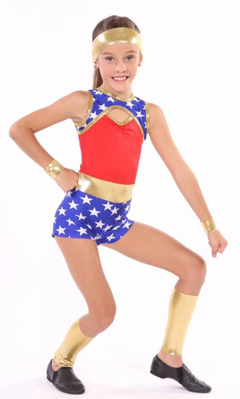 Blue and White stars Red and Gold 