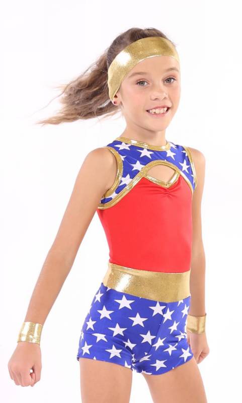 Blue and White stars Red and Gold 