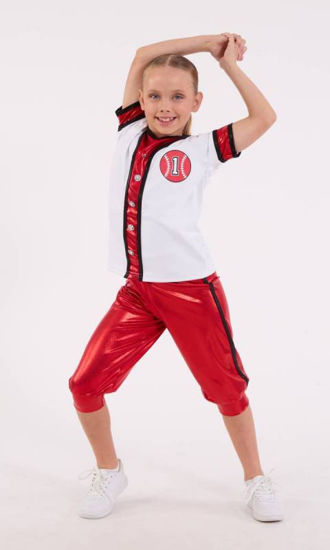 White and Red with two prints 