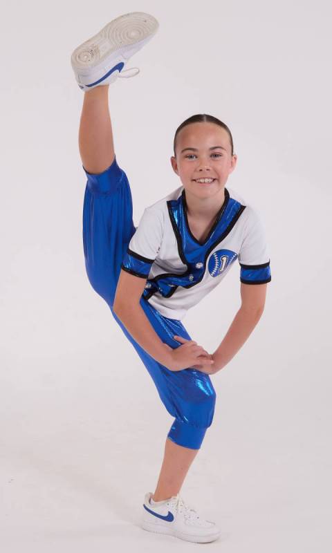 White and Blue with two prints