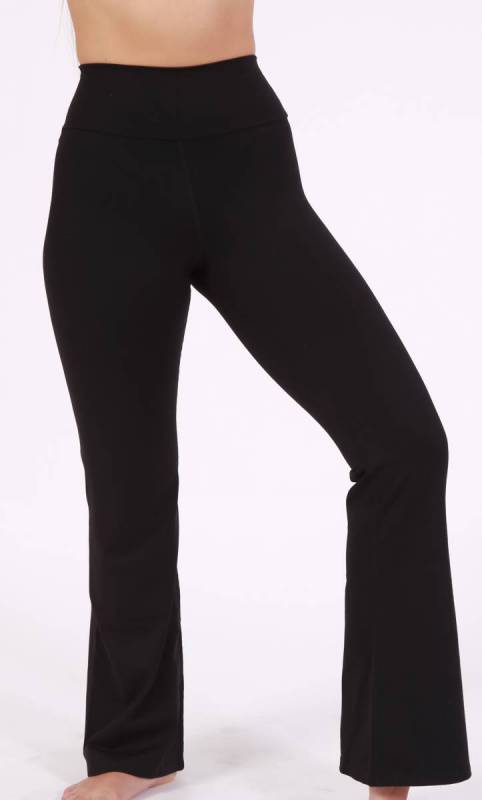 JAZZ PANTS - HIGH WAIST  - Black 