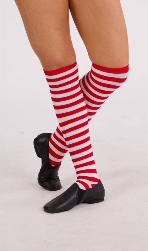Striped Socks Dance Costume