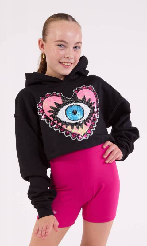 EYE ON YOU - CROPPED HOODIE  Dance Costume