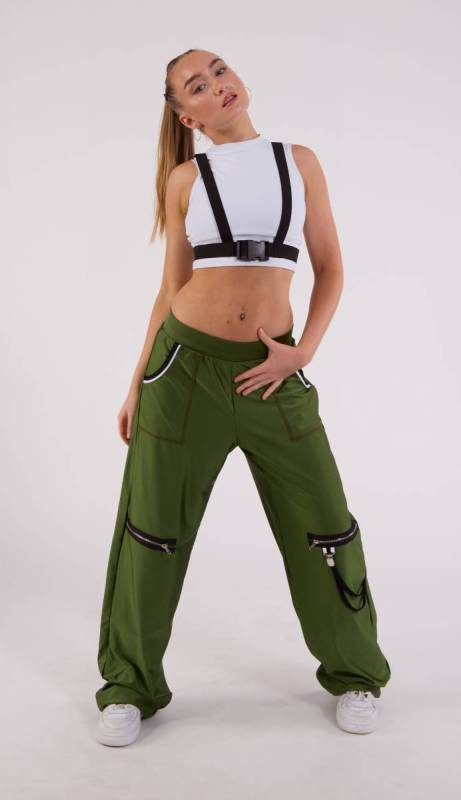 Khaki + Black 
