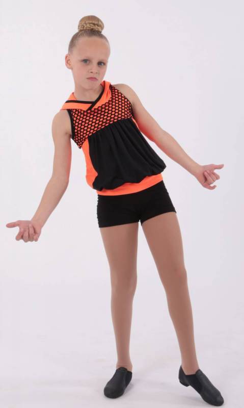 SCREAM - top and shorts Dance Studio Uniform