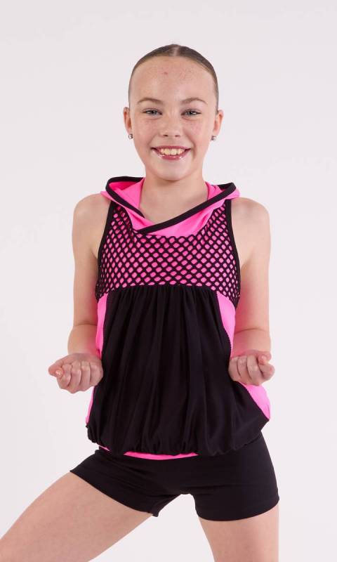SCREAM - top and shorts Dance Costume