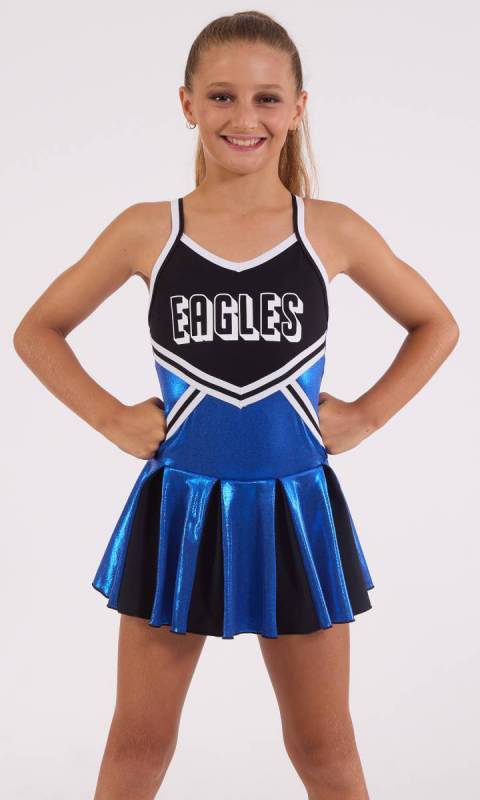 PEP RALLY - CHEER  - Royal + White + Black