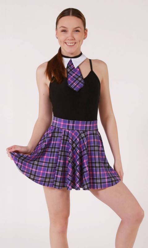 SCHOOL SKIRT COLLAR AND TIE  Dance Costume