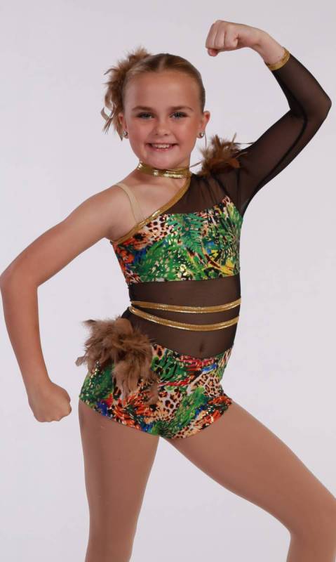 TROPICAL JUNGLE  - Tribal Dance Costume