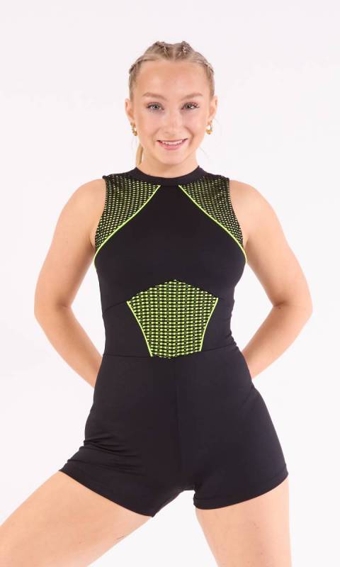 Black + Neon Yellow