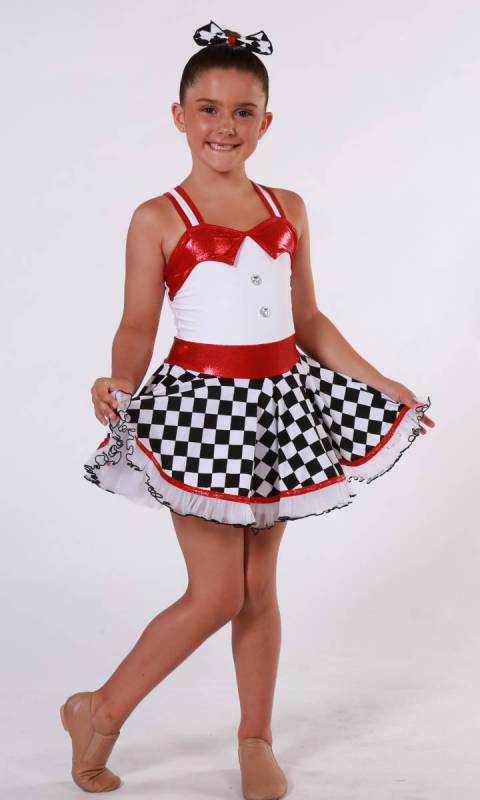 ROUTE 66 + Hair Bow Dance Costume