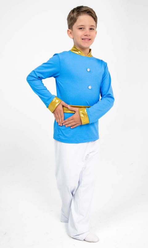 Blue + Gold + White