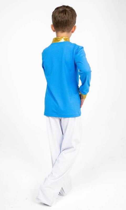 Blue + Gold + White