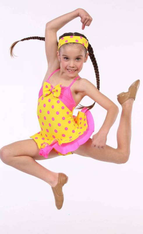 ITSY BITZY swimsuit  + visor Dance Costume