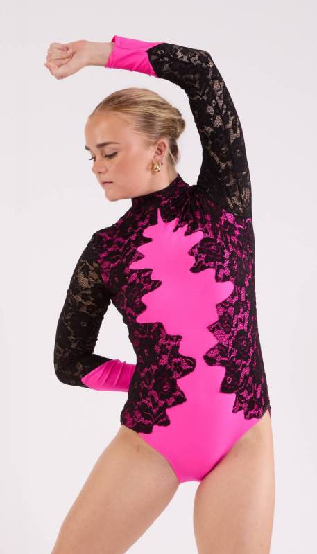 Hot Pink + Black