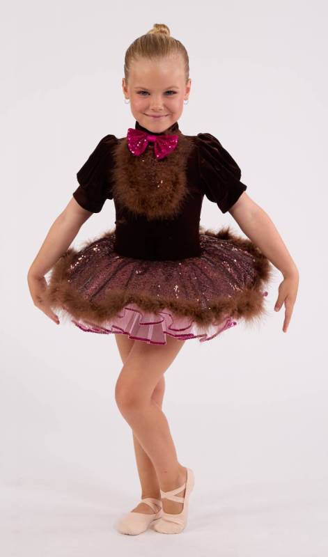 ROCK A BYE BEAR + hair bow Dance Costume