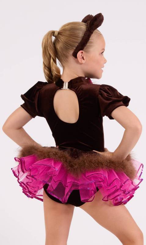 Dark Brown and Pink 