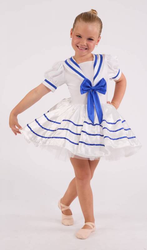 WHITE AND BLUE 