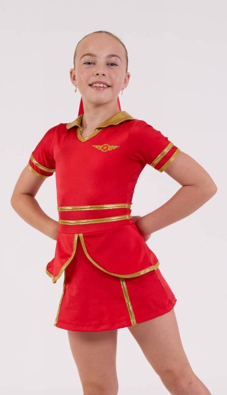 BOARDING PASS + Hair Tie  Dance Costume