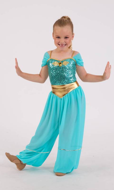 JASMINE - Arabian - includes gold Tiara Dance Costume