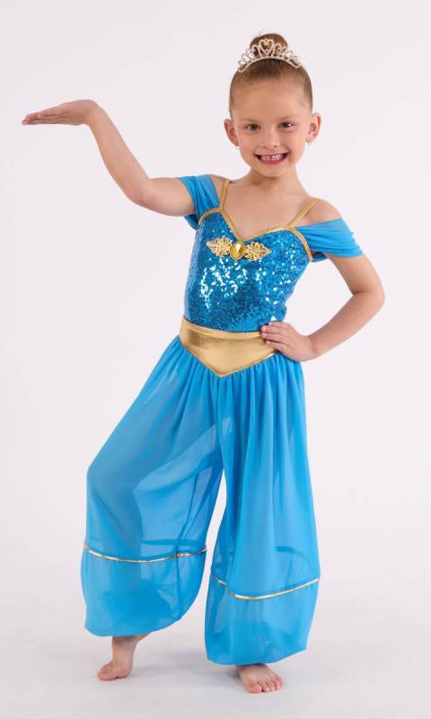 JASMINE - Arabian - includes gold Tiara Dance Costume