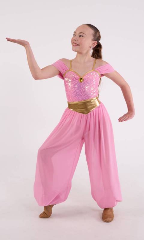 JASMINE - Arabian - gold tiara Dance Costume