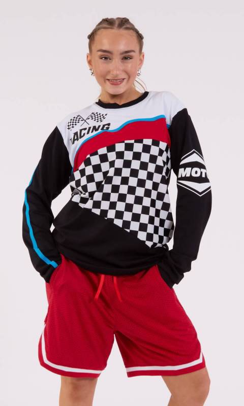 SPEED LONG SLEEVE TEE  Dance Costume