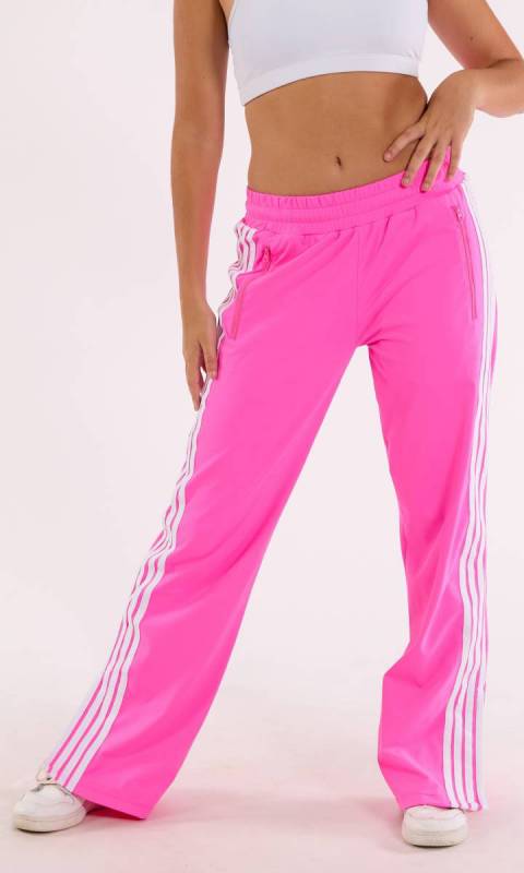 SHOCKING PINK + WHITE