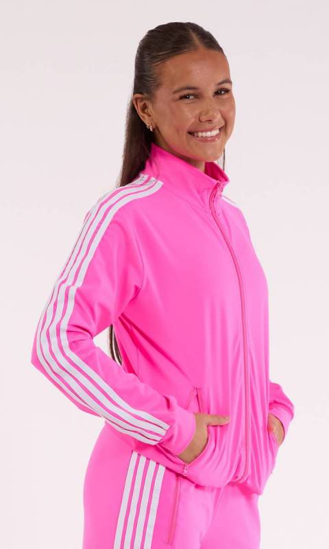 SHOCKING PINK + WHITE