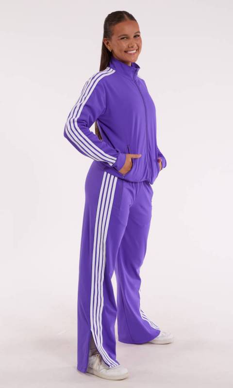 CONGO PURPLE + WHITE