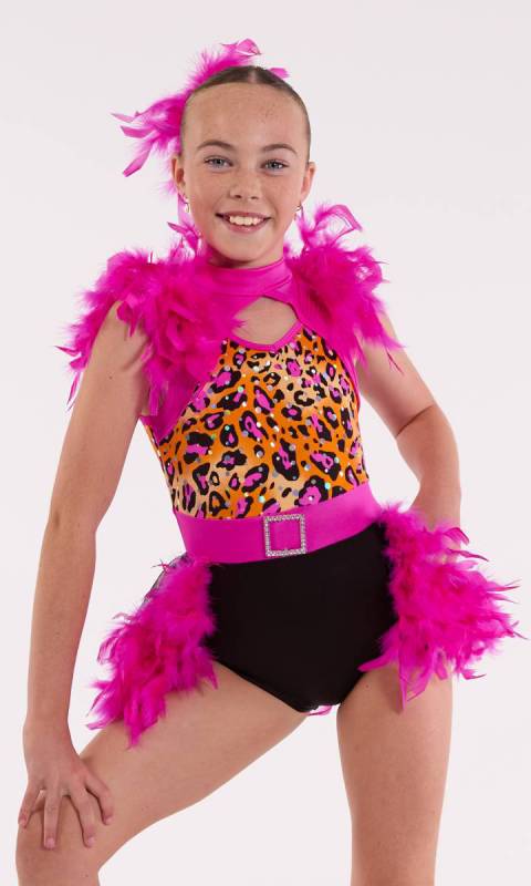 CHEETAH SISTERS + Hair accessory Dance Costume