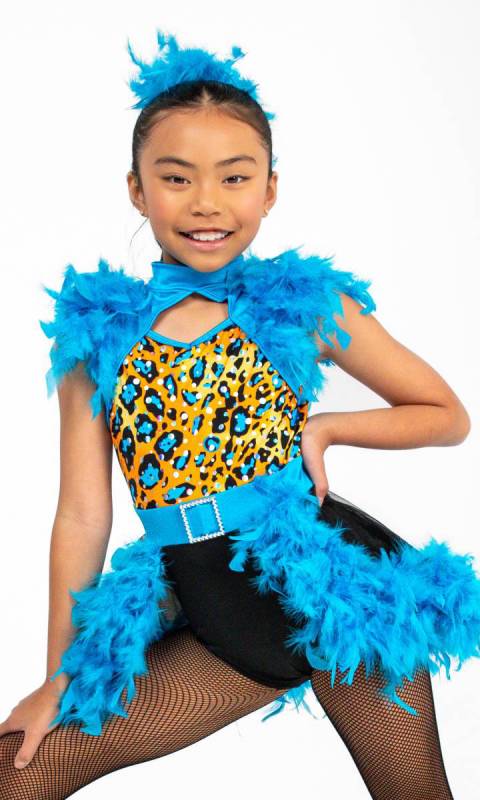 CHEETAH SISTERS + Hair accessory Dance Costume