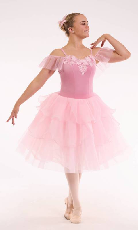 SPRING TULIPS + Hair Accessory  Dance Costume