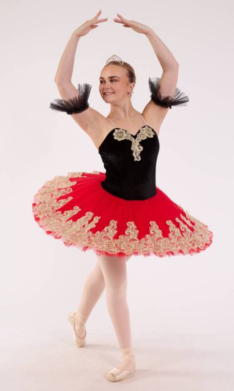HAZEL Pancake Tutu + Arm Puffs Dance Costume