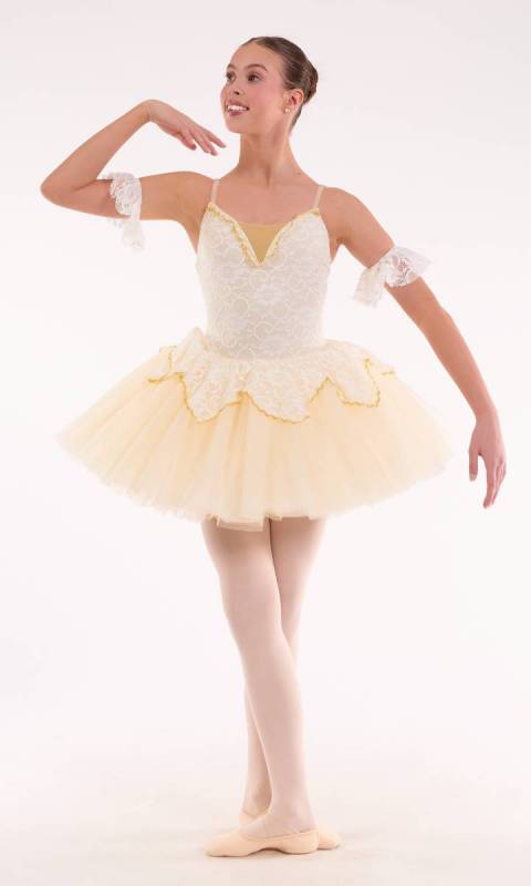 SERAPHINE Tutu + Arm Puffs  Dance Costume